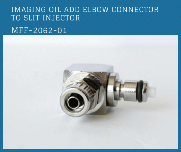 HP Indigo: Imaging oil add elbow connector to slit injector MFF-2062-01 - Image 2