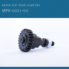 HP Indigo: Paper exit gear idler Z24 MPX-0031-63 - Imagen 2