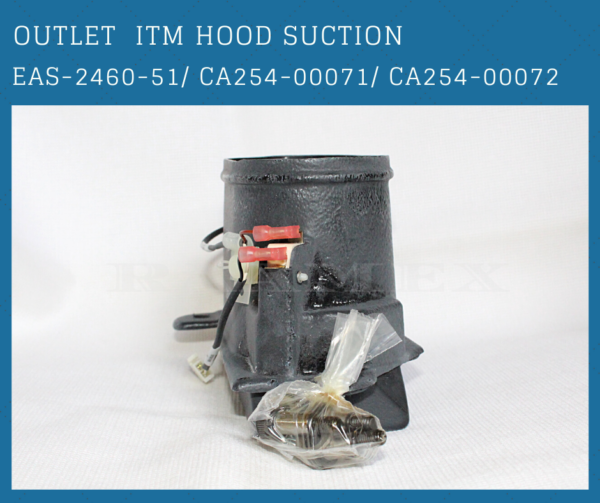 HP Indigo: Outlet  ITM Hood Suction EAS-2460-51 CA254-00071 CA254-00072 - Image 6