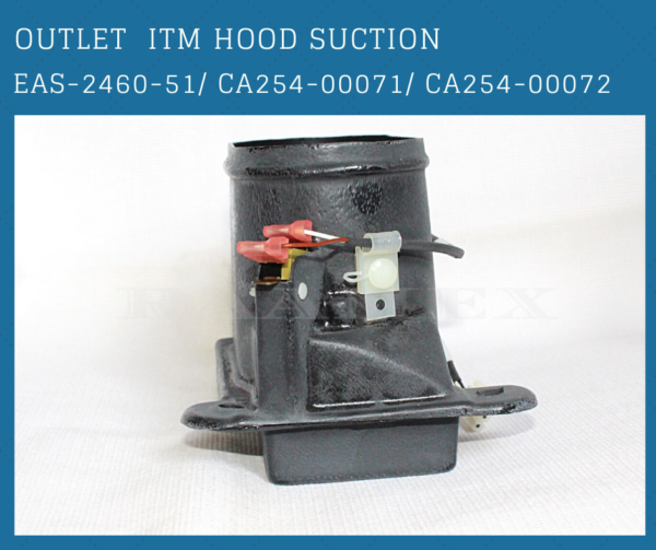 HP Indigo: Outlet  ITM Hood Suction EAS-2460-51 CA254-00071 CA254-00072 - Image 9
