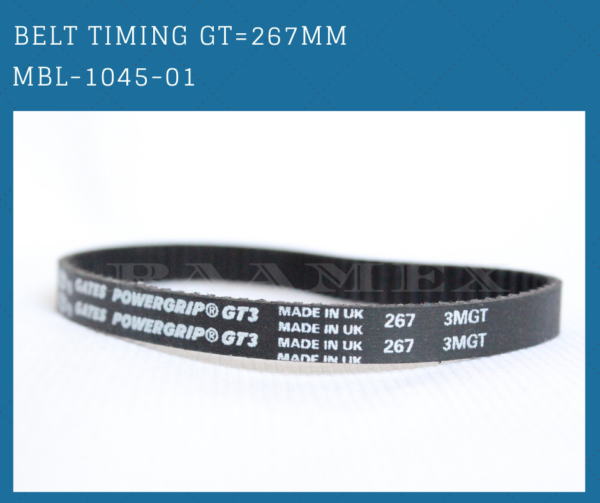 HP Indigo: Belt timing GT=267mm  MBL-1045-01 - Image 2