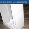ABB: Armario aislante Gemini IP66 tamaño de caja 4 ABB 1SL0224A00 - Imagen 5
