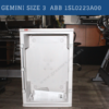 ABB: Armario aislante Gemini IP66 tamaño de caja 4 ABB 1SL0224A00 - Imagen 3