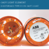 ABB: KL70-113Y Flashing light yellow, 115V AC, with integrated Xenon tube, ABB 1SFA616070R1133