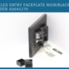 BELDEN: Angled entry faceplate noir/black BELDEN A0645270 - Image 4