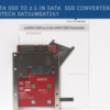 STARTECH: Convertidor Ssd Msata A Sata 2.5 Startech Sat32msat257 - Imagen 3