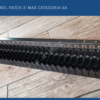 SIEMON: Kit de panel de conexión con gestor de cables extraíble, Z-MAX de 48 puertos, CAT6, Negro, 1U con jacks SIEMON Z6-PF-48 - Imagen 5