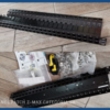 SIEMON: Kit de panel de conexión con gestor de cables extraíble, Z-MAX de 48 puertos, CAT6, Negro, 1U con jacks SIEMON Z6-PF-48