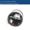 ABB: KB70-3101 Buzzer element adjustable tone 85 dB continuos or pulse tone 115 VAC ABB 1SFA616071R31001
