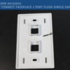 BELDEN: Placa de conexión frontal unitaria de 2 puertos BELDEN AX102655 - Imagen 5