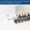ABB:  BER65-4 connection set for Reversing contact 1SBN083411R1000 - Image 2