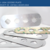 ABB: MA6-1004 Four seat legend plate in silver grey aluminium for plastic enclosure ABB 1SFA611930R1004 - Image 4