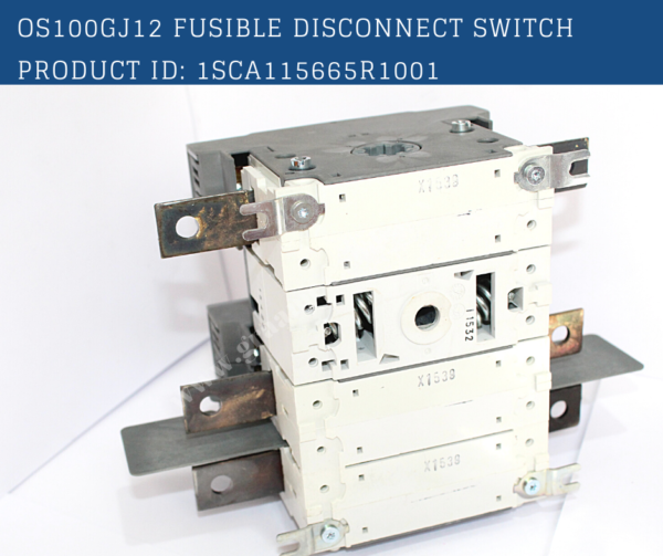ABB: OS100GJ12 Fusible disconnect switch 100A 600V ABB 1SCA115665R1001 - Image 4
