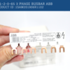 ABB: PS1-2-0-65 Barra de conexión de 3 fases ABB 1SAM201906R1102