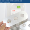 ABB: MA6-1003 Etiqueta de aluminio 5 piezas ABB 1SFA611930R1003 - Imagen 2