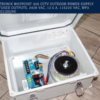 ALTRONIX: Waypoint 30A CCTV Outdoor power supply, 2 fused outputs, 24/28 VAC, 12.5 A, 115/220 VAC, WP3 enclosure