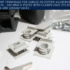 ABB: Juego de 6 piezas de terminales frontales para cables en cobre-aluminio 1x120... 240 mm2 con cubiertas para Interruptores XT3 ABB 1SDA067185R1 - Imagen 6