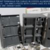ABB: Juego de 6 piezas de terminales frontales para cables en cobre-aluminio 1x120... 240 mm2 con cubiertas para Interruptores XT3 ABB 1SDA067185R1 - Imagen 4
