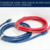 BATTLEBORN: BB-C6MB-7RED Cable premium de red ethernet CAT6 de 2.1 mts UL/ETL verificado