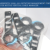 CHARSWORTH: 32661-001 Uña rotatoria kit para organizador de cableado vertical MOTIVE - Imagen 4