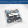 CHARSWORTH: 32661-001 Uña rotatoria kit para organizador de cableado vertical MOTIVE - Imagen 2