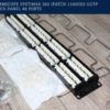 COMMSCOPE: Systimax 760062380 Panel de conexiones de 48 puertos,  GB XL 1100GS3 Cat 6 U/UTP con administrador de cableado - Imagen 6