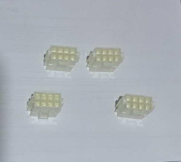 JST:  VLR-08V VL Male connector housing, 6.2mm pitch, 8 way, 2 row